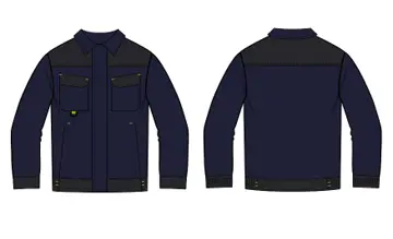 ACTIVE GEAR® – model: Viper Stretch Navy JACKET