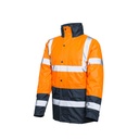 NEON HV Parka Orange/Navy