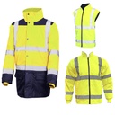 ASTRAL HV 5IN1 Parka Yellow/Navy