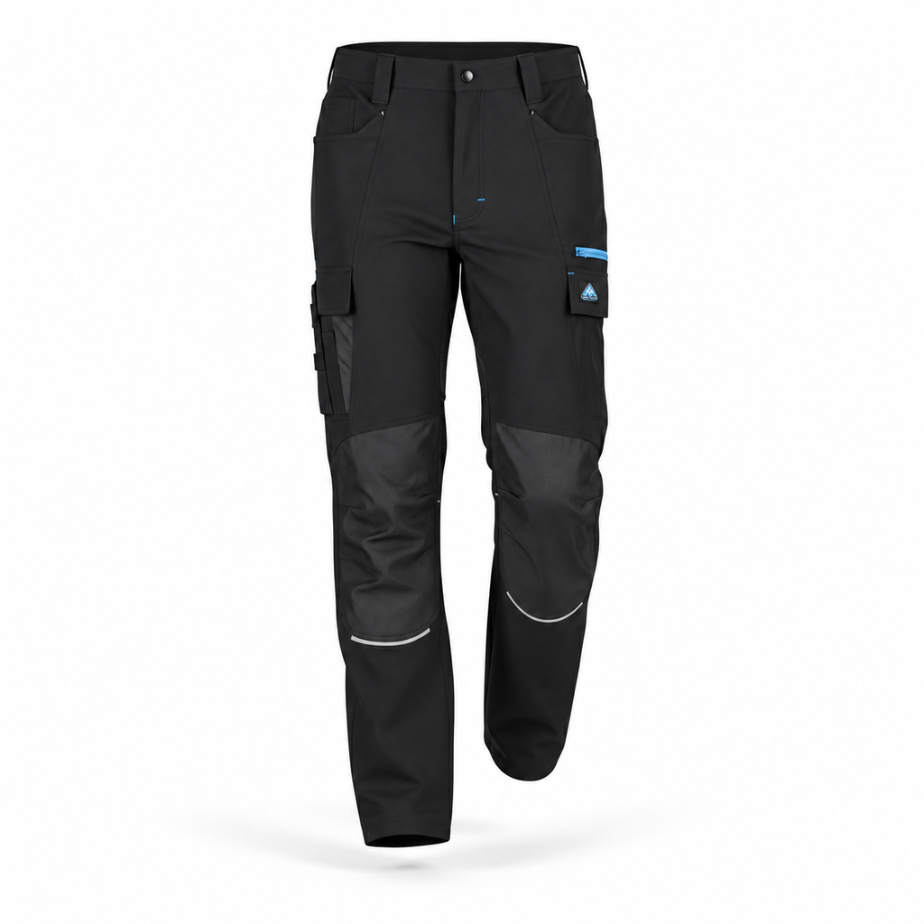 ACTIVE GEAR® – model: Ultra Stretch Black Trouser