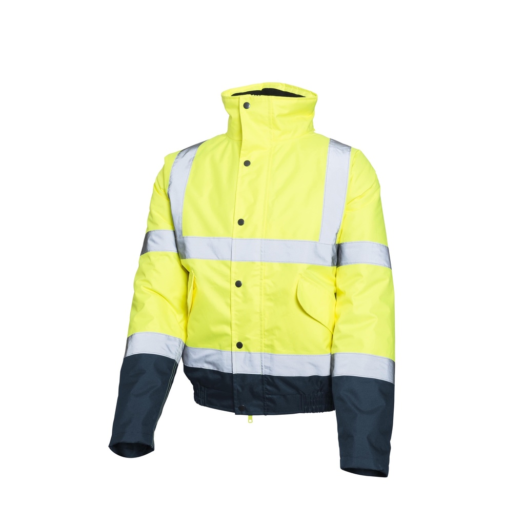 FLASH HV Bomber Yellow/Navy