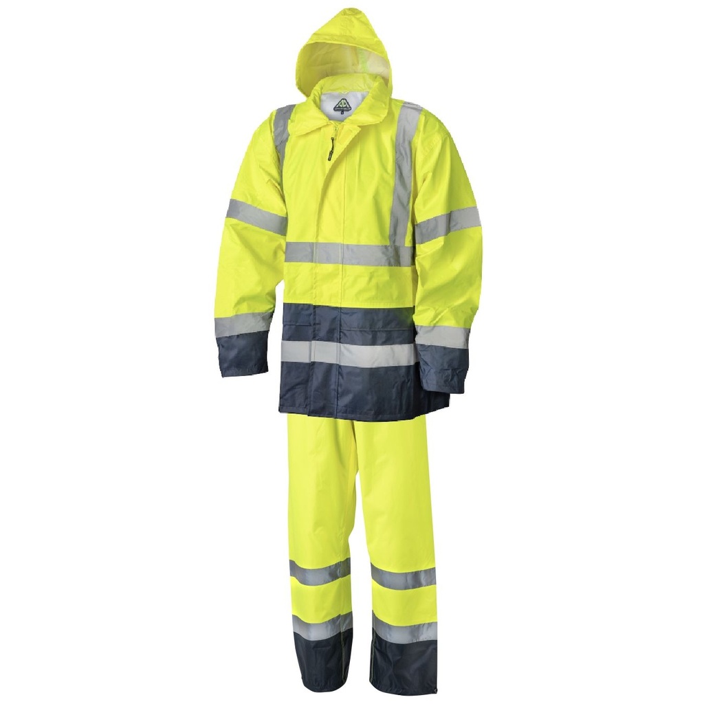 RAINSTORM HV Rain Set Yellow/Navy