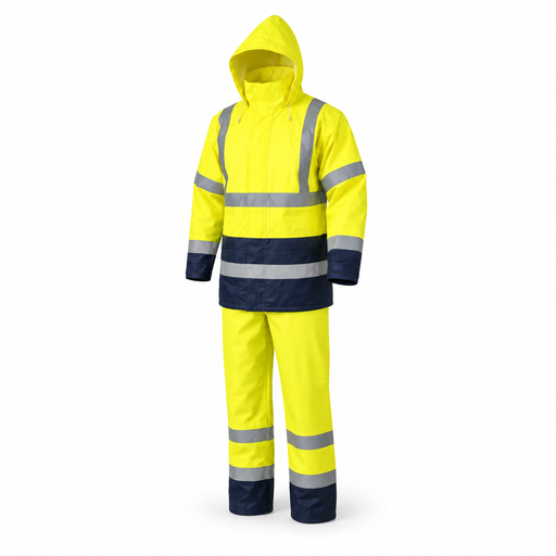 ACTIVE GEAR® – model: Rainstorm HV Yellow/Navy