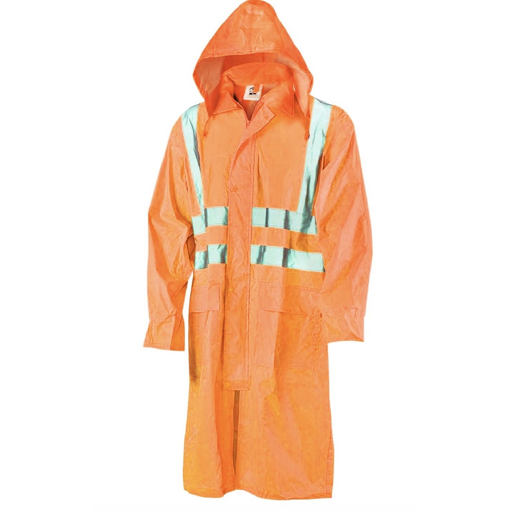 OCEAN Raincoat Orange