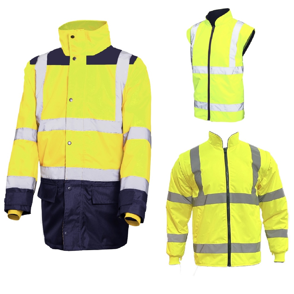 ASTRAL HV 5IN1 Parka Yellow/Navy