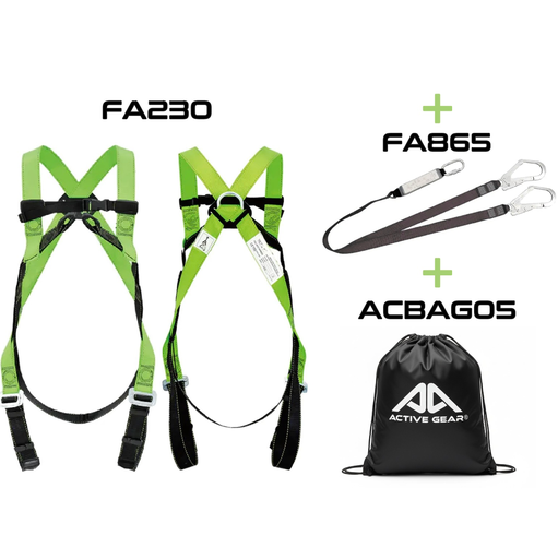 [FAKIT2] ACTIVE GEAR® – Double Fall Arrest Kit 